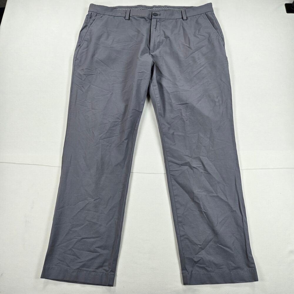 Vineyard Vines Performance On The Go Gray Stillwater Golf Pants Men's Size 40